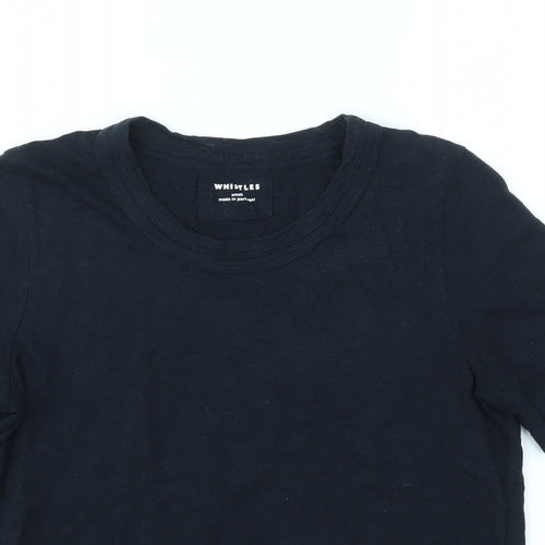 WHISTELS Womens Black   Basic T-Shirt Size S