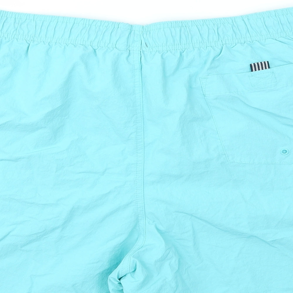 F&F Womens Blue   Cut-Off Shorts Size XL - stretch waistband