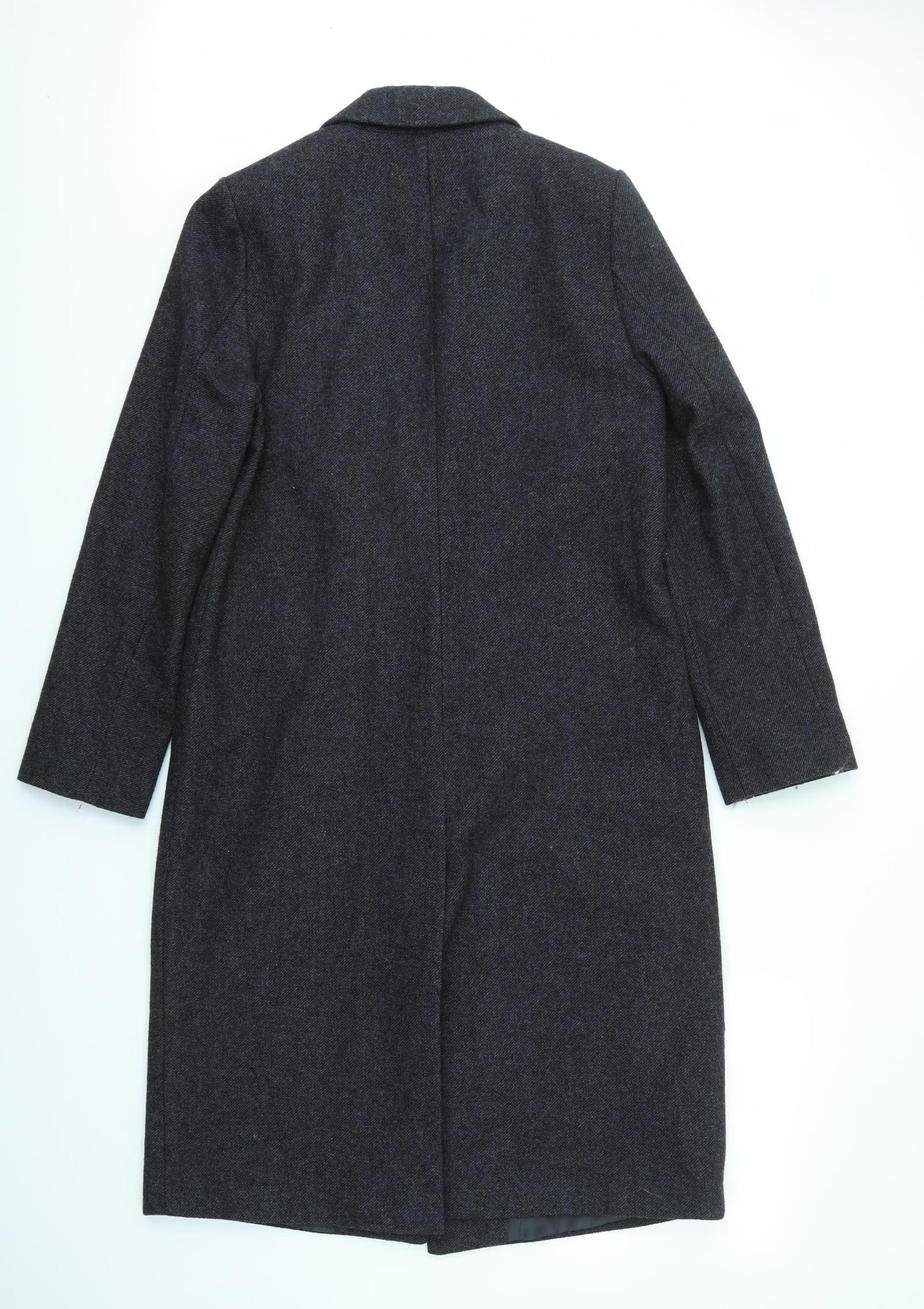 M&S Womens Black   Jacket Coat Size 12