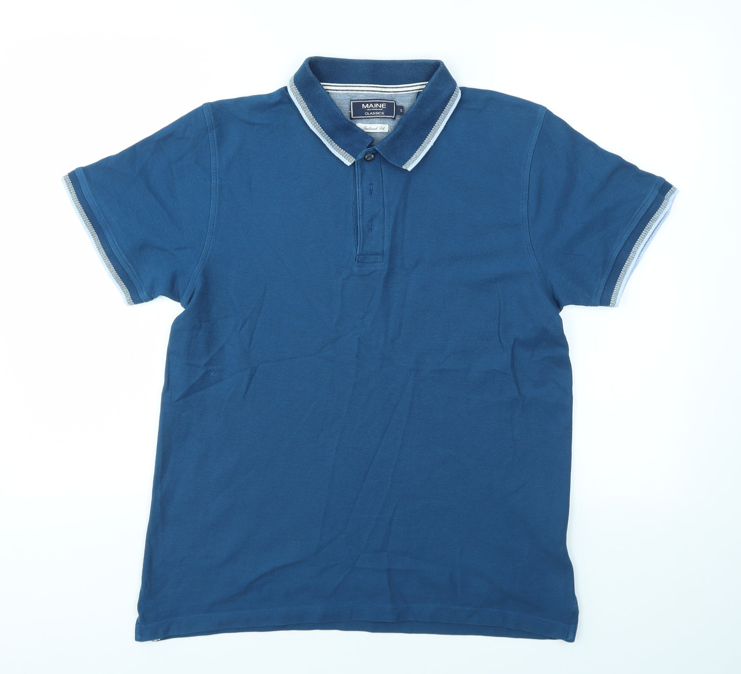 Debenhams Mens Blue    Polo Size S