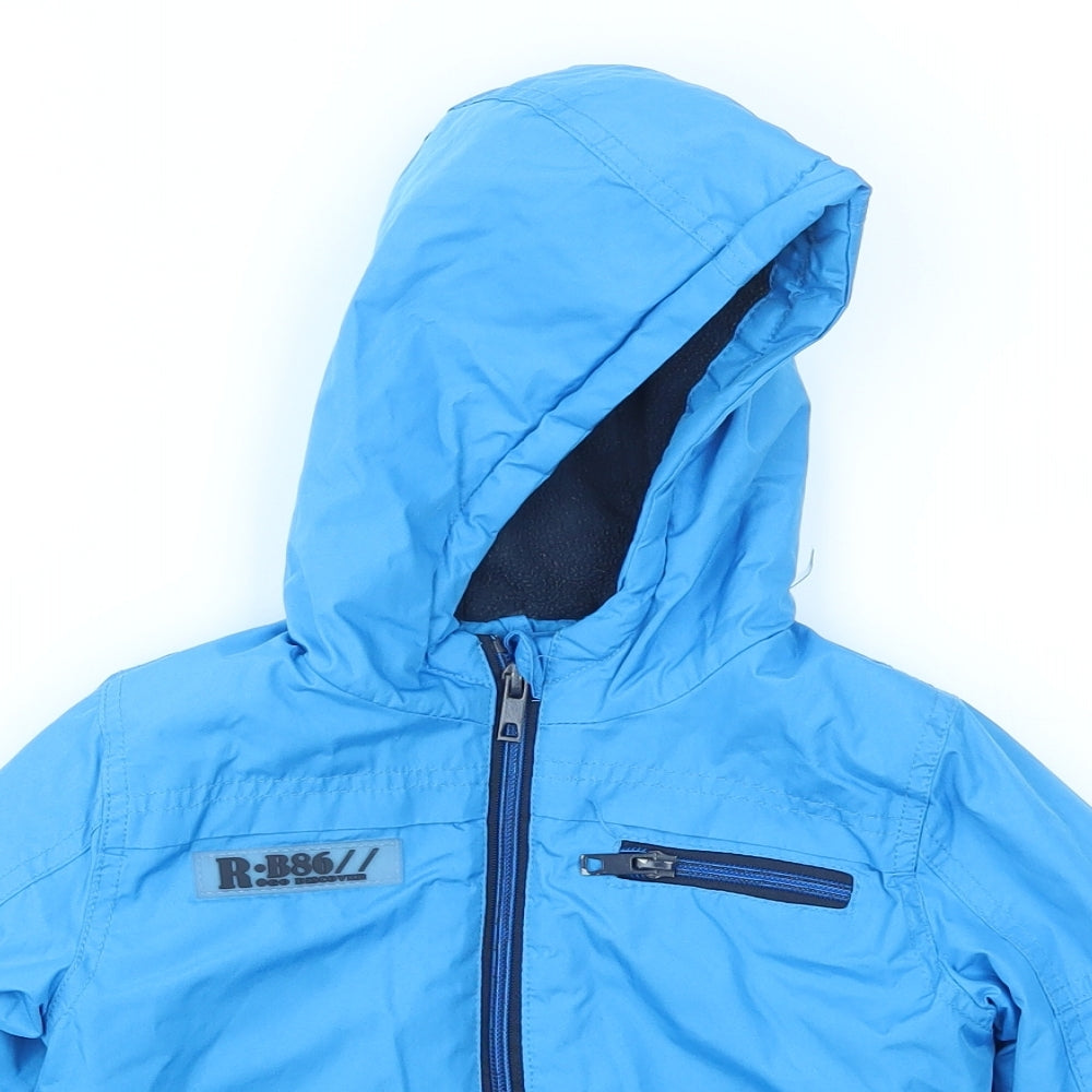 Rebel Boys Blue   Basic Coat Coat Size 18-24 Months
