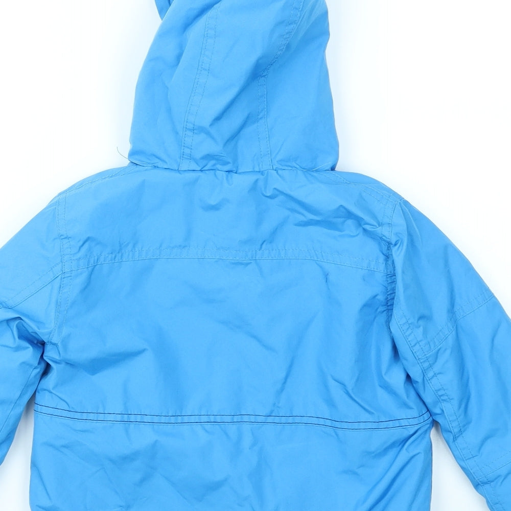 Rebel Boys Blue   Basic Coat Coat Size 18-24 Months