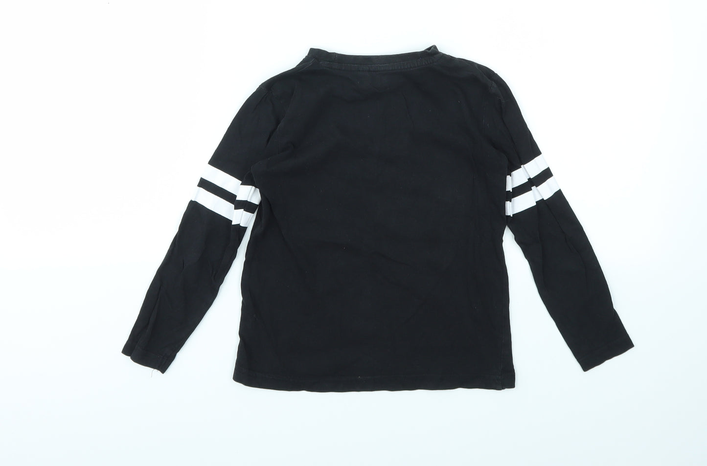 VRS Boys Black   Basic T-Shirt Size 4-5 Years