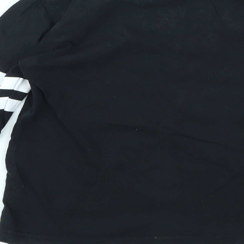 VRS Boys Black   Basic T-Shirt Size 4-5 Years
