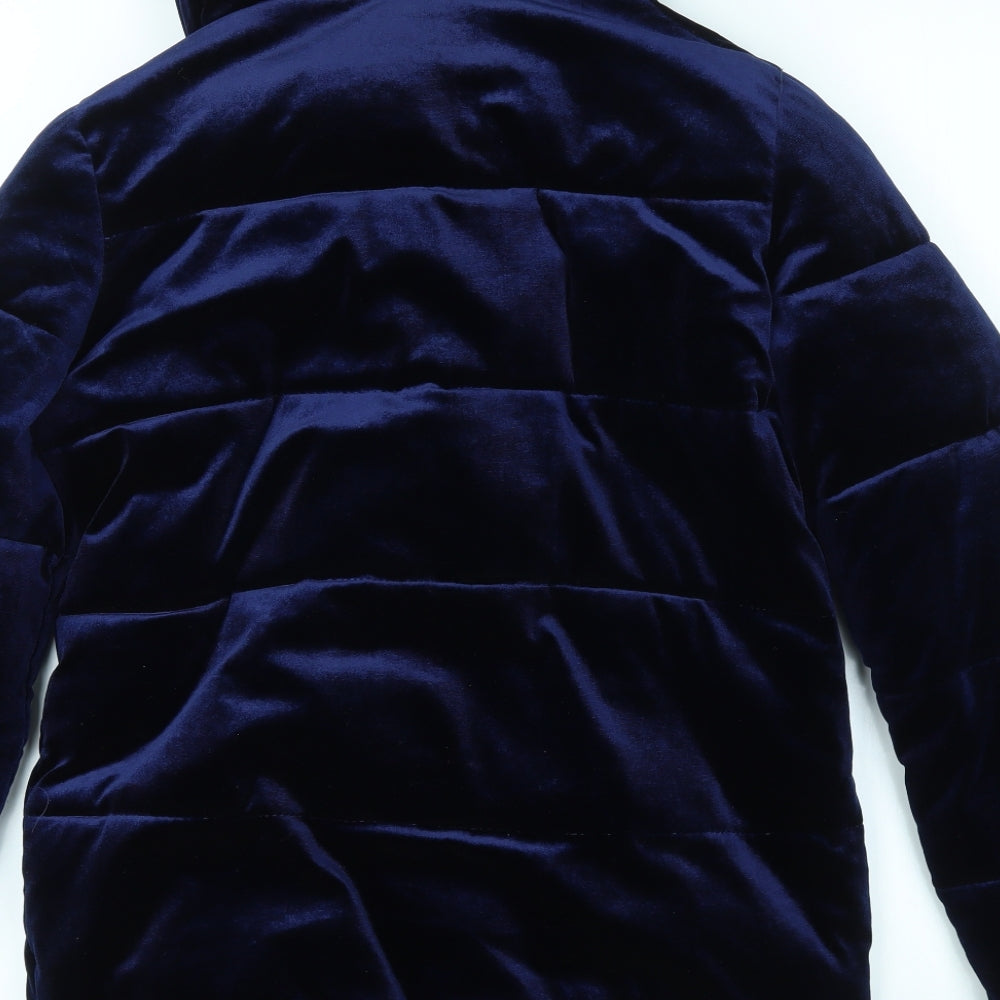 TU Womens Blue   Jacket Coat Size 10