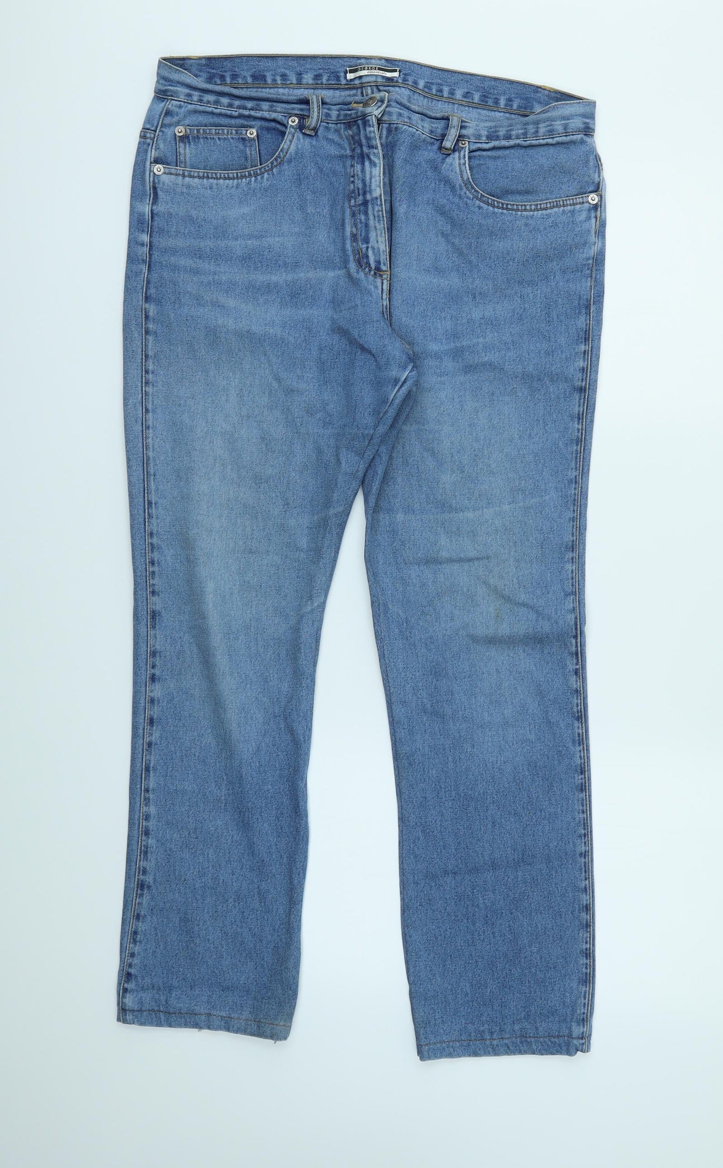 George Womens Blue   Skinny Jeans Size 16 L29 in