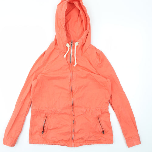 H&M Womens Orange   Jacket Coat Size 4