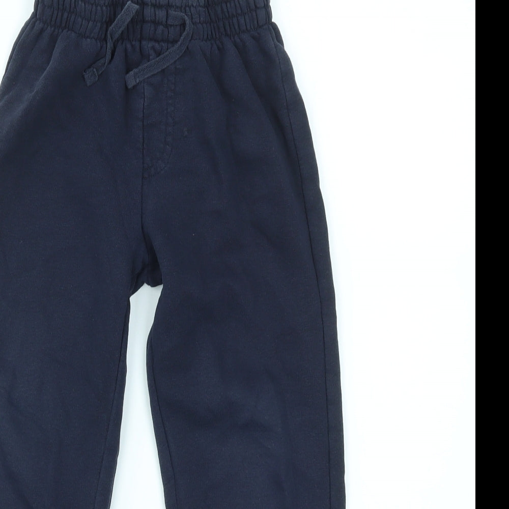 TU Boys Blue   Jogger Trousers Size 6 Years