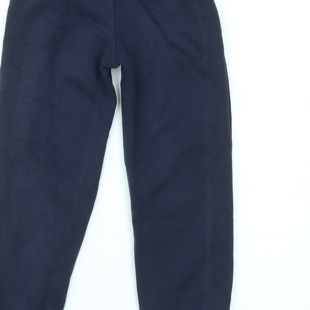 TU Boys Blue   Jogger Trousers Size 6 Years