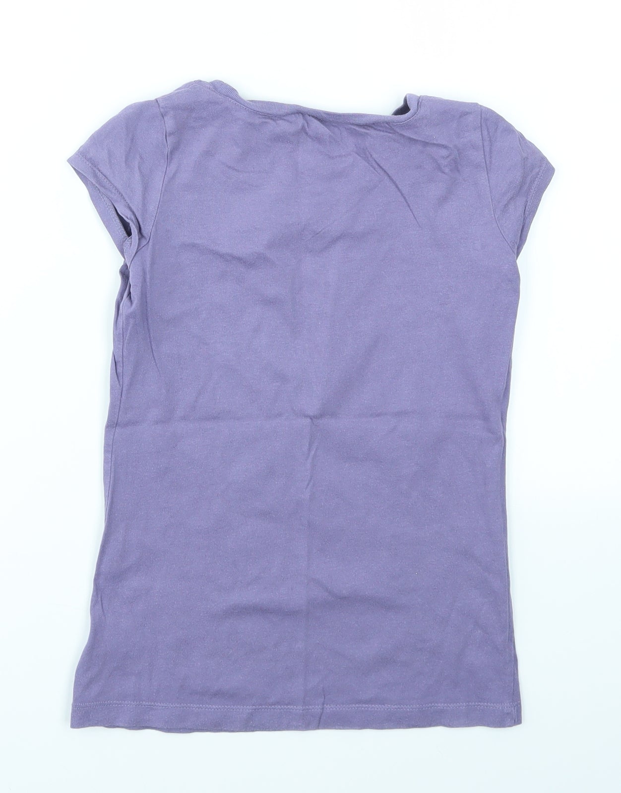 Cherokee Girls Purple   Basic T-Shirt Size 9-10 Years