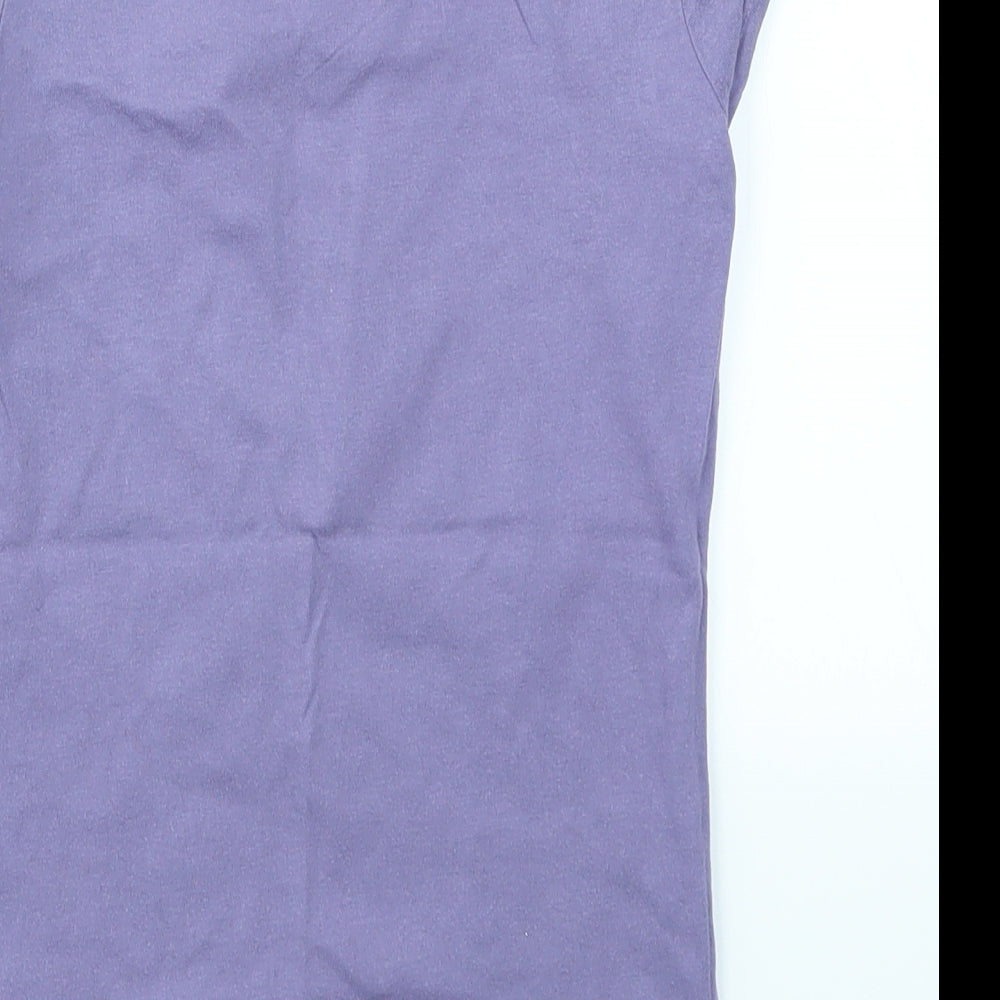 Cherokee Girls Purple   Basic T-Shirt Size 9-10 Years