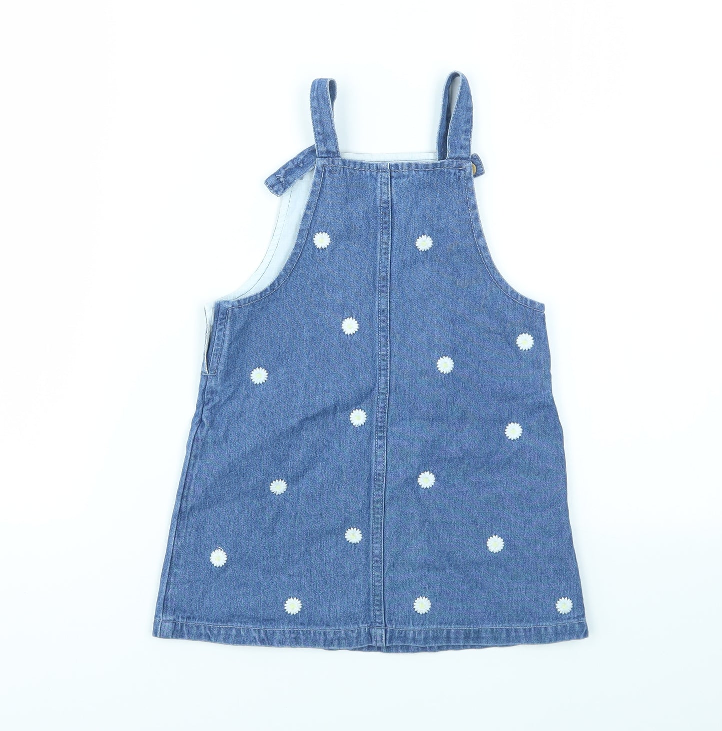 TU Girls Blue Floral  Fit & Flare  Size 18-24 Months