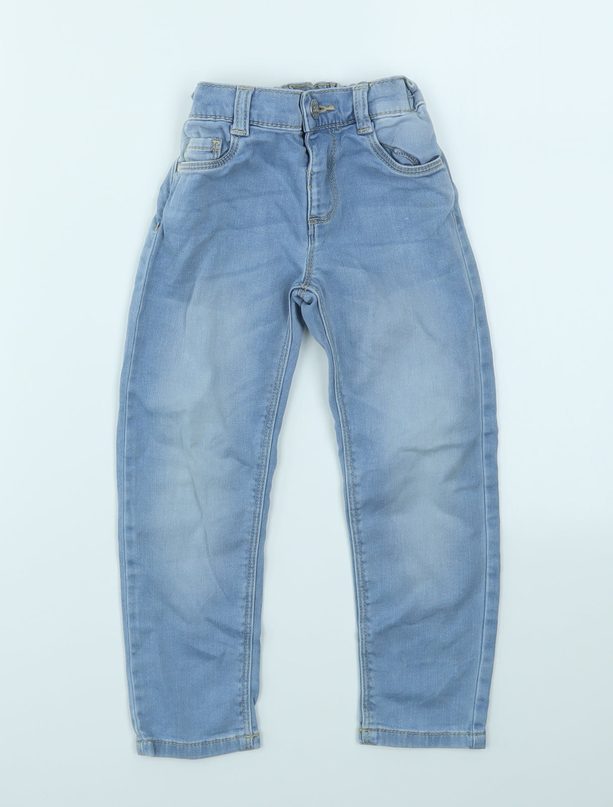 F&F Girls Blue   Skinny Jeans Size 3-4 Years