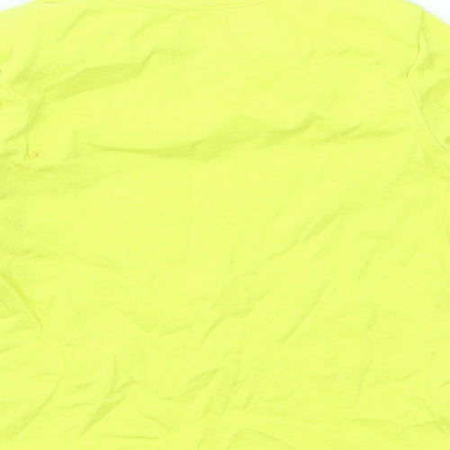 F&F Girls Yellow   Basic T-Shirt Size 9-12 Months