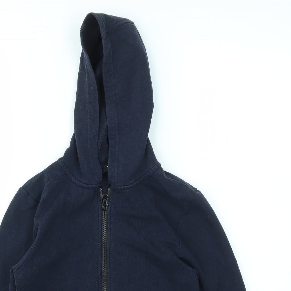 George Girls Blue   Full Zip Jumper Size 8-9 Years