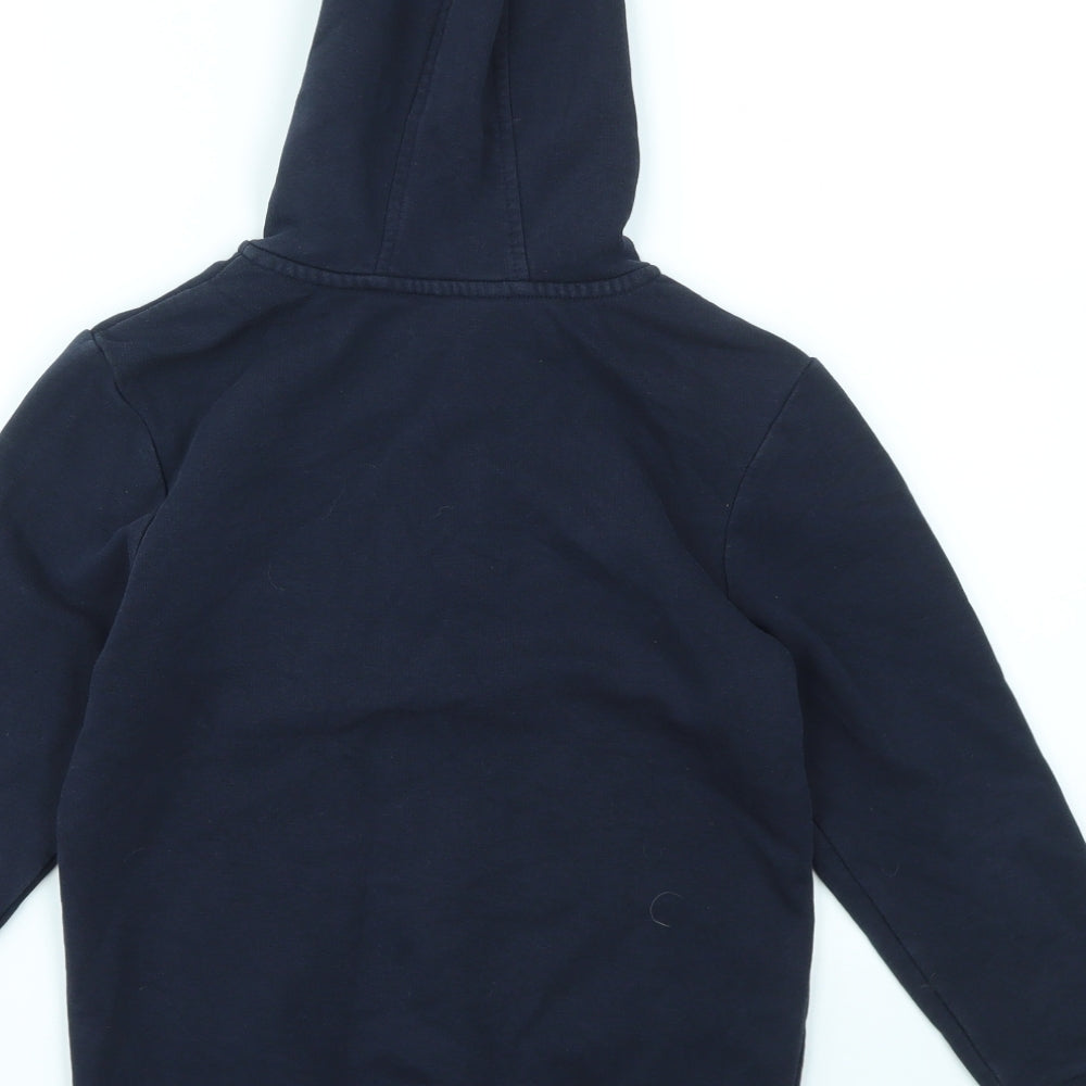 George Girls Blue   Full Zip Jumper Size 8-9 Years