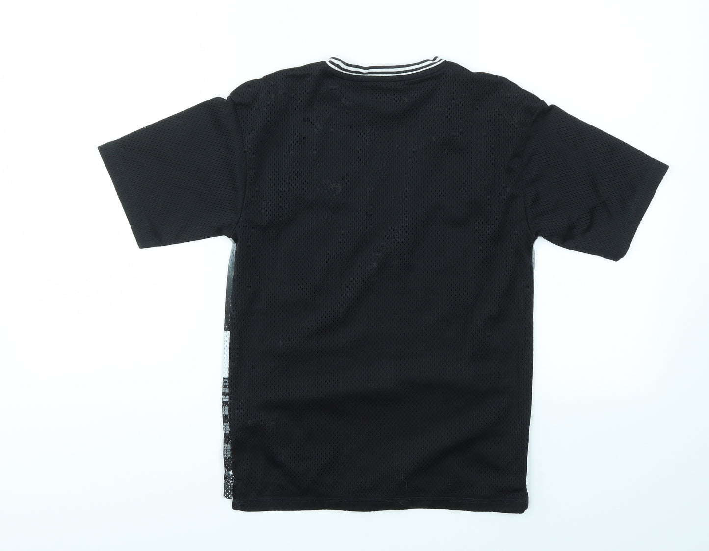 F&F Boys Black   Basic T-Shirt Size 7-8 Years
