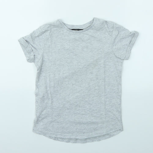 George Boys Grey   Basic T-Shirt Size 8-9 Years