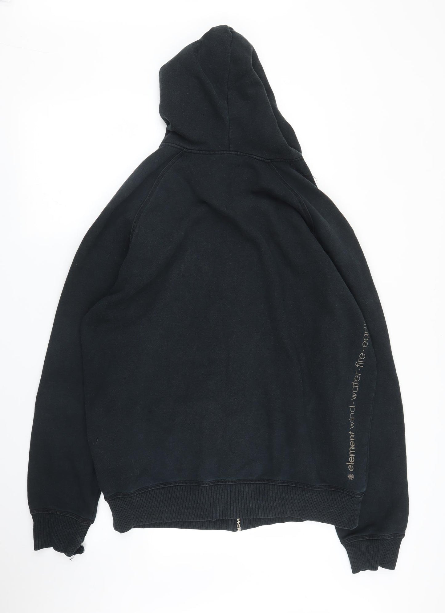 Element Mens Blue   Full Zip Hoodie Size L