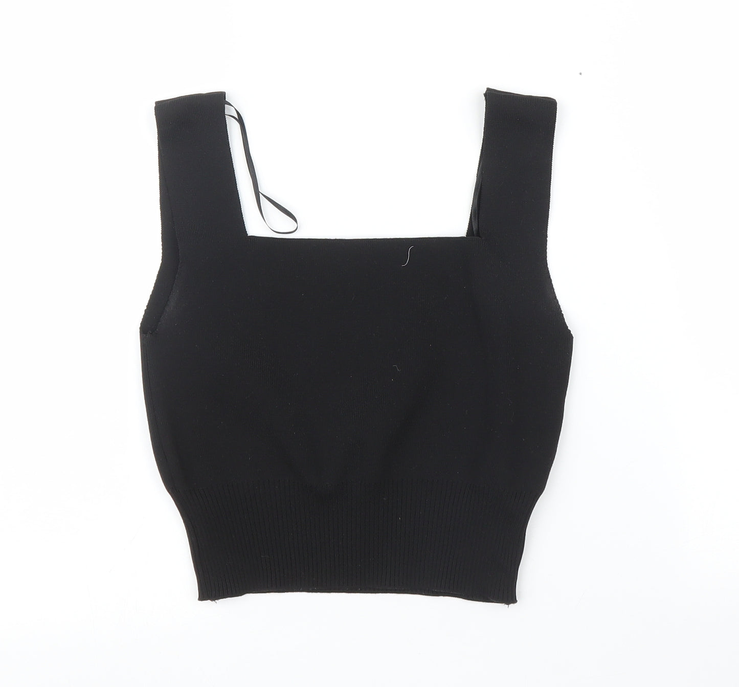 Primark Womens Black   Cropped Blouse Size XS