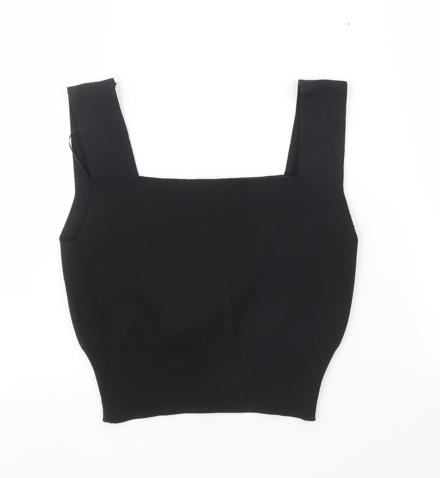 Primark Womens Black   Cropped Blouse Size XS