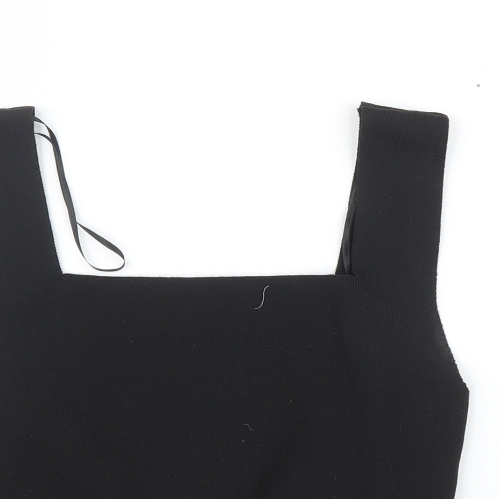 Primark Womens Black   Cropped Blouse Size XS