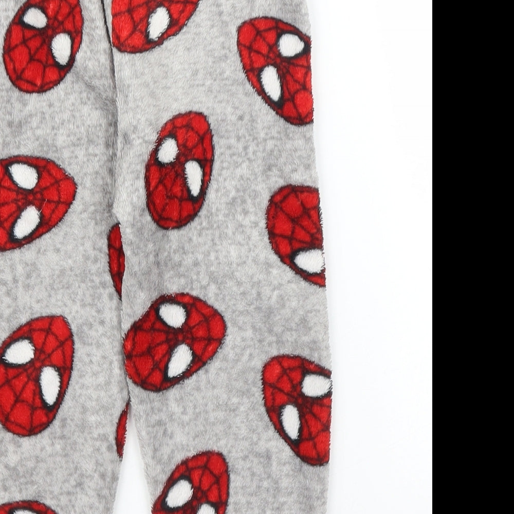 Preworn Boys Grey Solid   Pyjama Pants Size 2 Years  - Spiderman