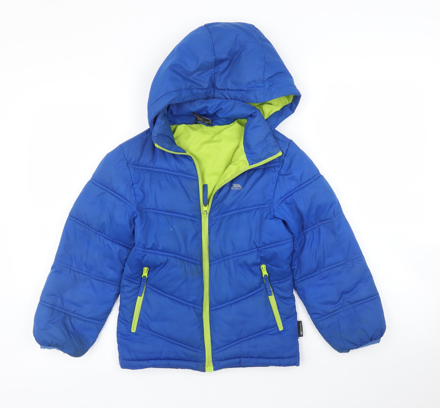 Trespass Boys Blue   Puffer Jacket Coat Size 5 Years