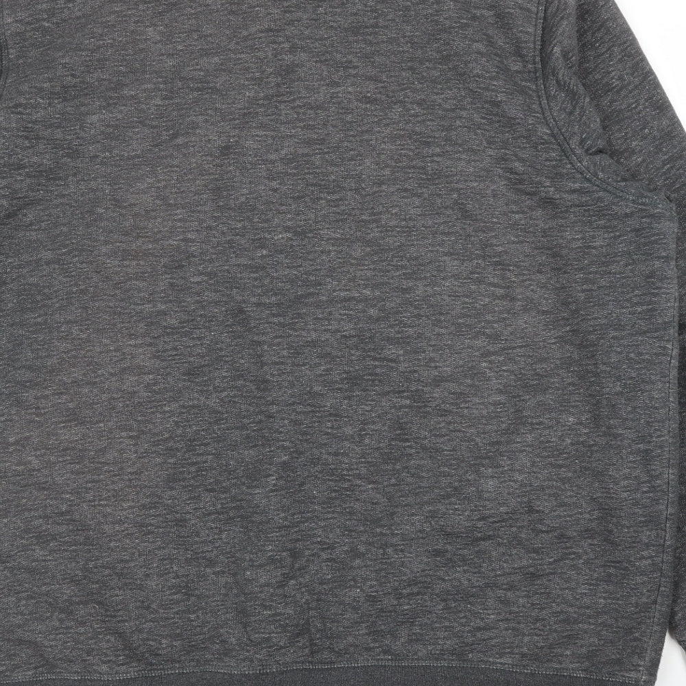 Livergy Mens Grey   Full Zip Jumper Size 2XL