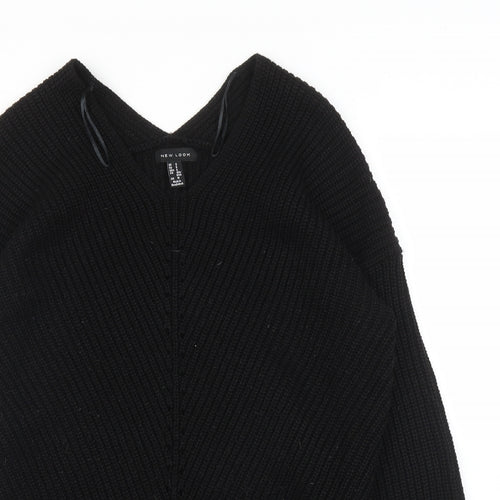 New Look Womens Black   Pullover Jumper Size S