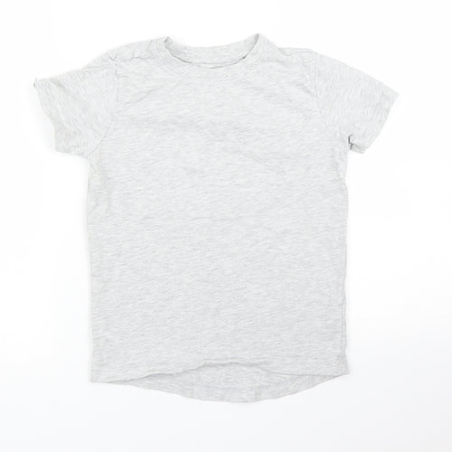 Nutmeg Boys Grey   Basic T-Shirt Size 7 Years