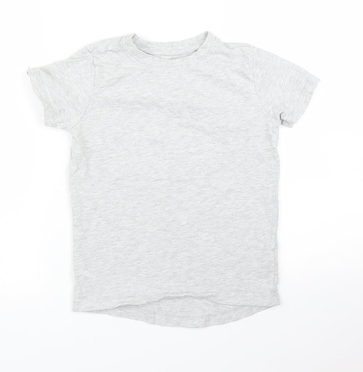 Nutmeg Boys Grey   Basic T-Shirt Size 7 Years