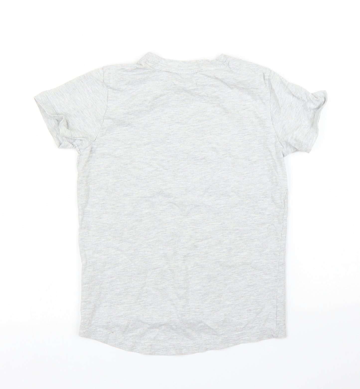 Nutmeg Boys Grey   Basic T-Shirt Size 7 Years