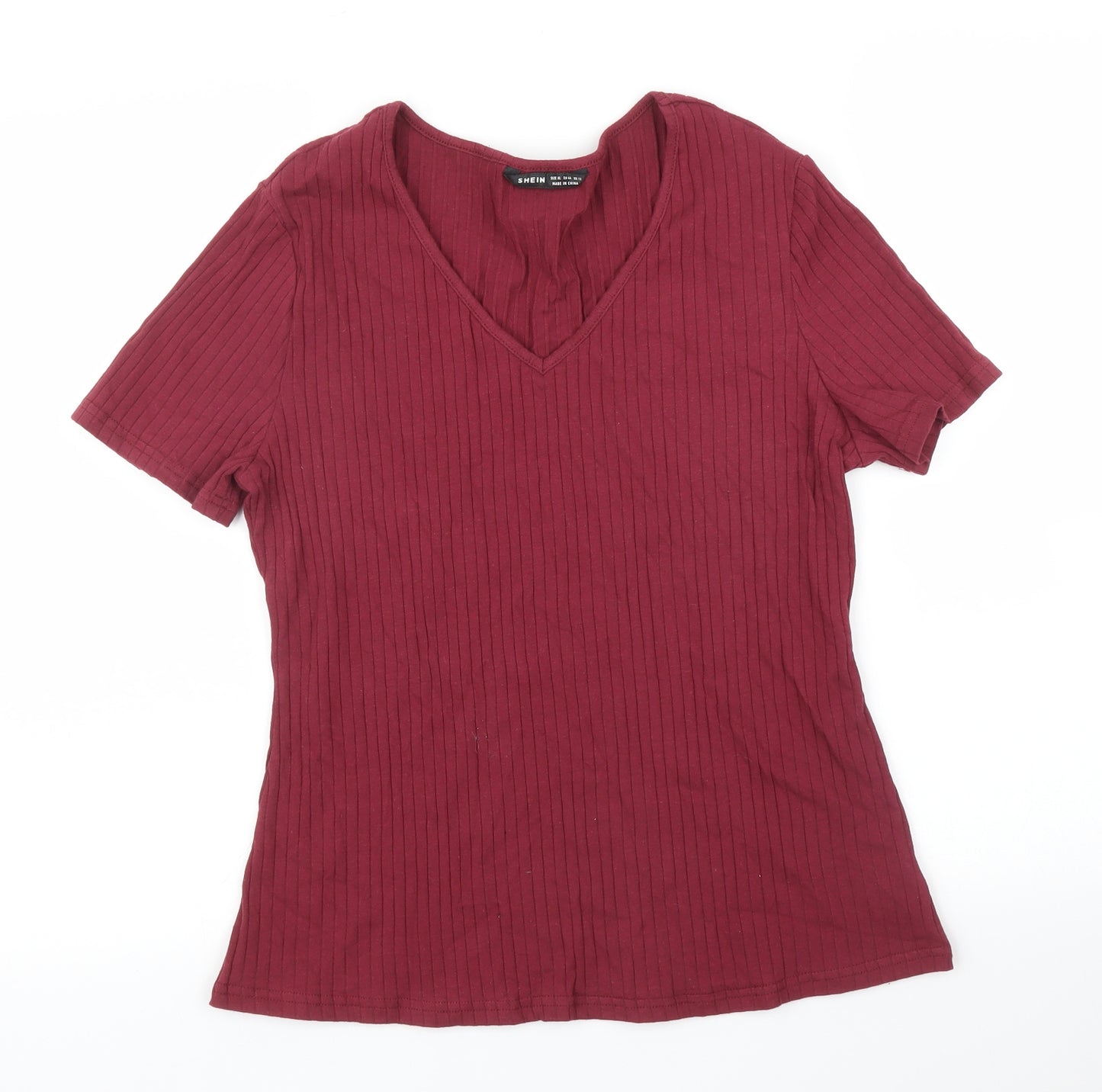 SheIn Womens Pink   Basic T-Shirt Size XL