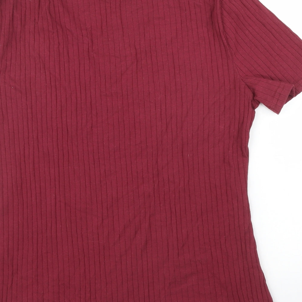 SheIn Womens Pink   Basic T-Shirt Size XL