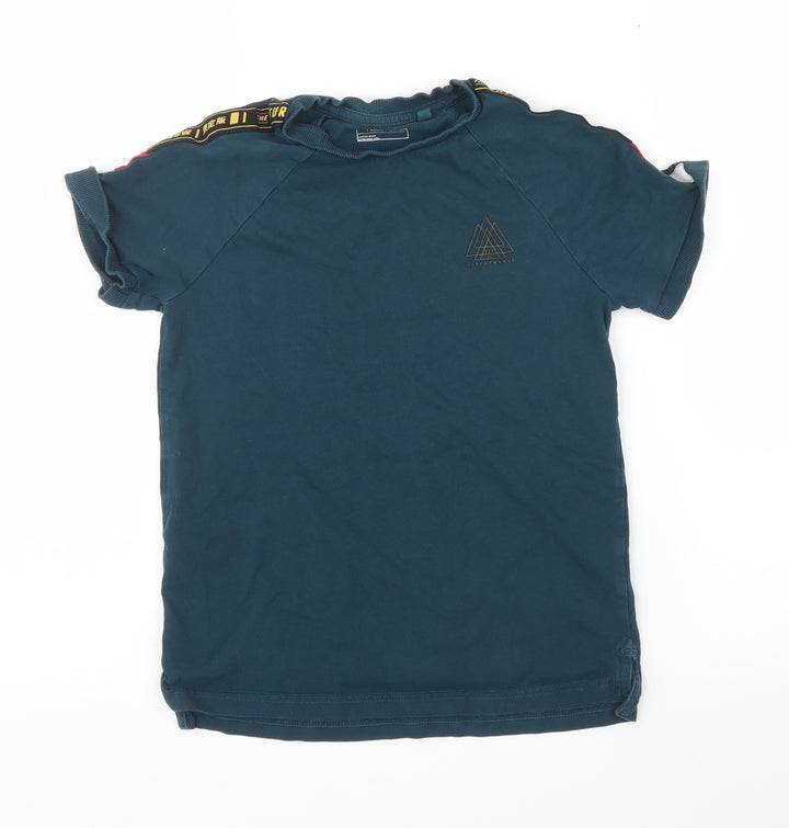 NEXT Boys Green   Basic T-Shirt Size 8 Years