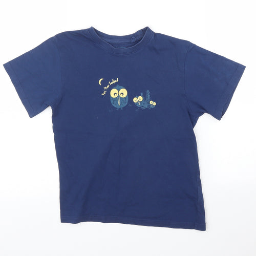 Local Apparel Boys Blue   Basic T-Shirt Size 8 Years
