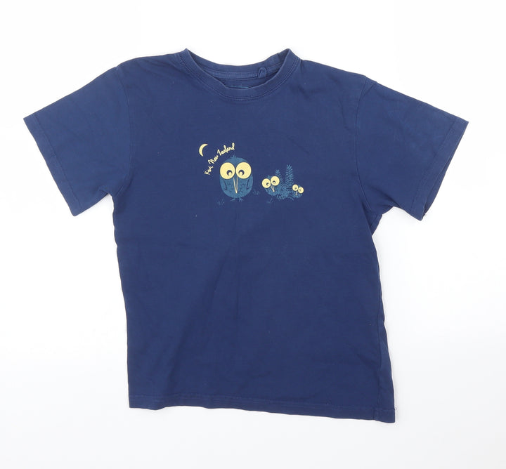 Local Apparel Boys Blue   Basic T-Shirt Size 8 Years