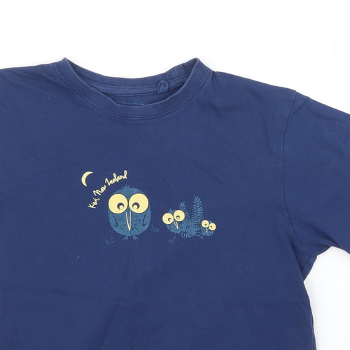 Local Apparel Boys Blue   Basic T-Shirt Size 8 Years