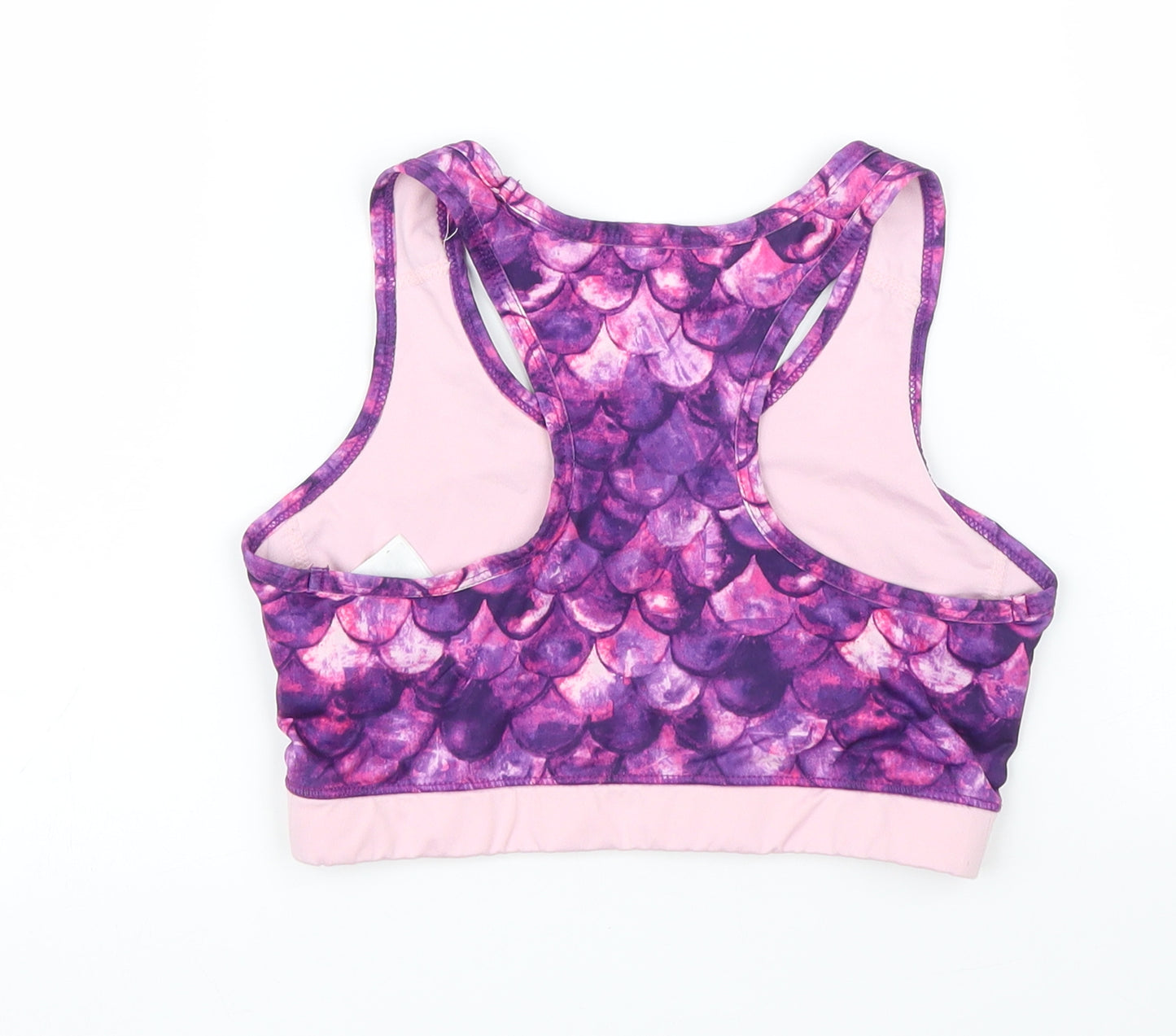 USA Pro Girls Purple   Cropped Tank Size 11 Years