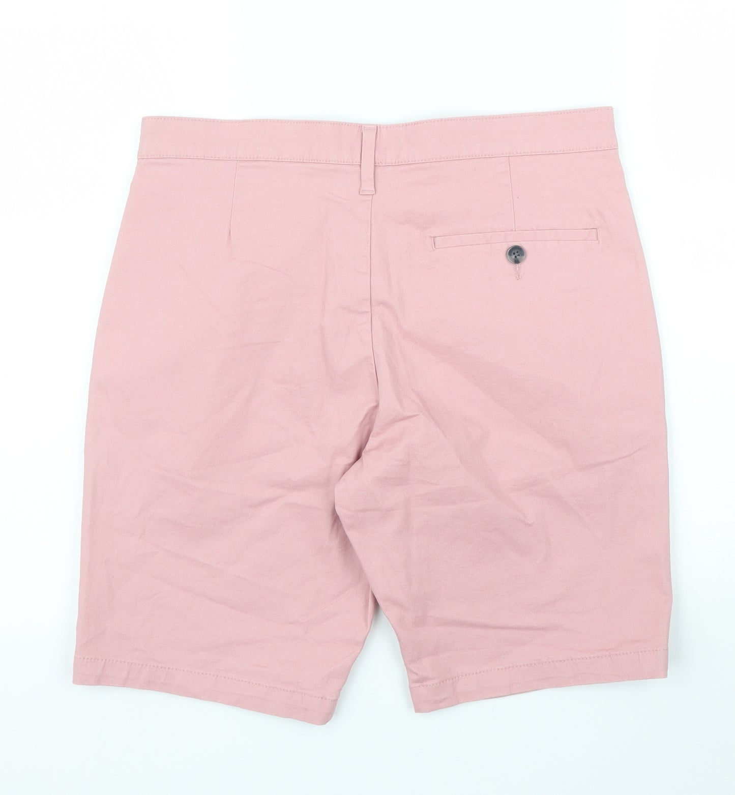 M&S Mens Pink   Bermuda Shorts Size 30 in