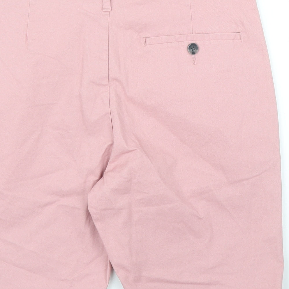 M&S Mens Pink   Bermuda Shorts Size 30 in