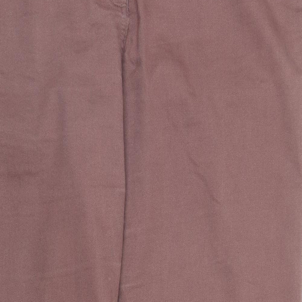 George Womens Purple   Chino Trousers Size 18 L28 in