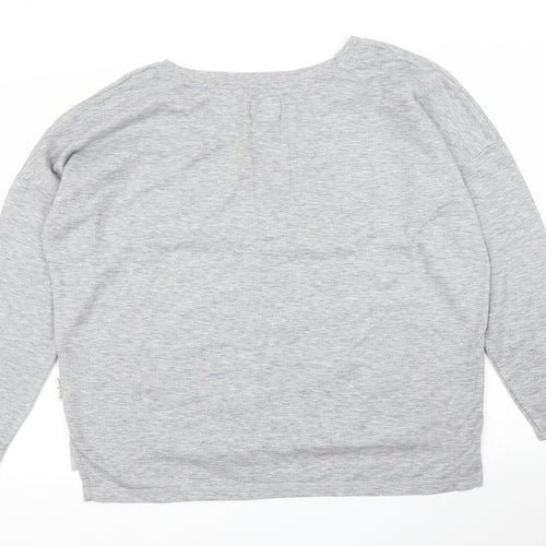 Primark Womens Grey   Pullover Jumper Size 12  - PJ top