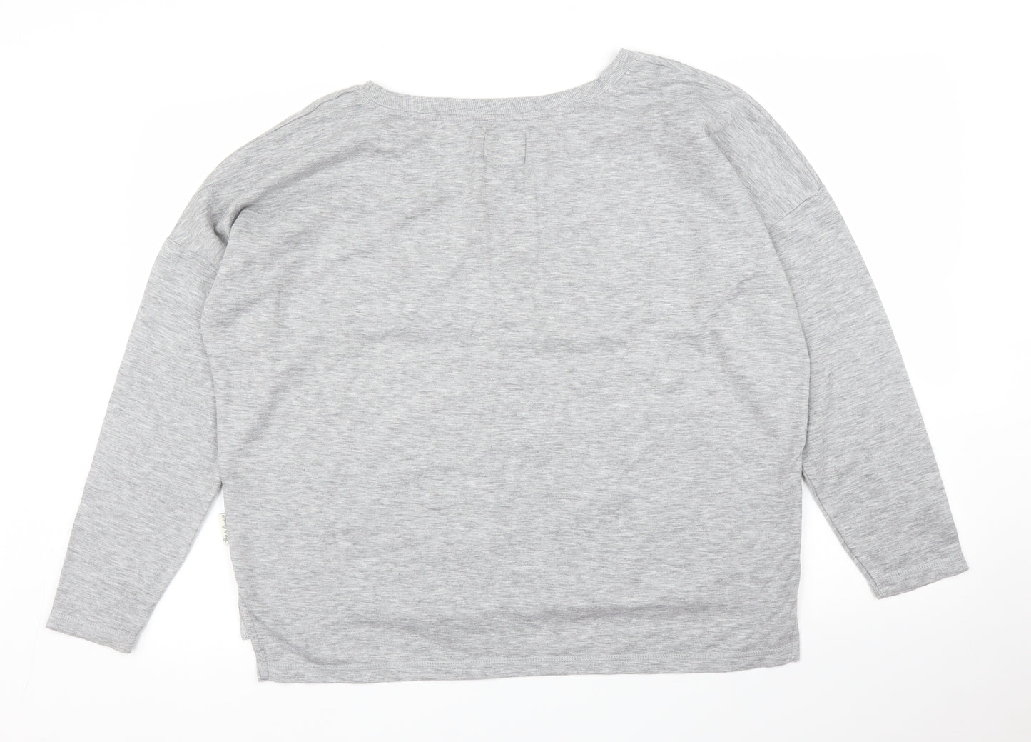 Primark Womens Grey   Pullover Jumper Size 12  - PJ top
