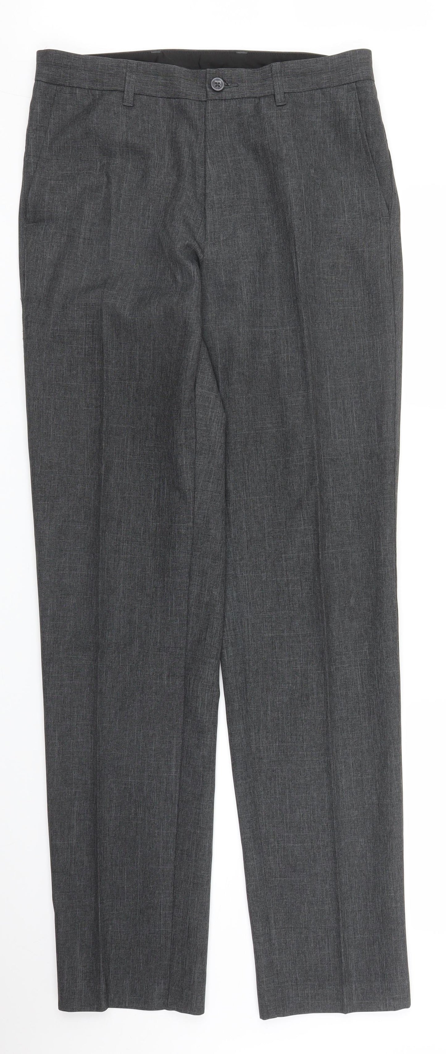 M&S Mens Grey   Trousers  Size 30 in L33 in