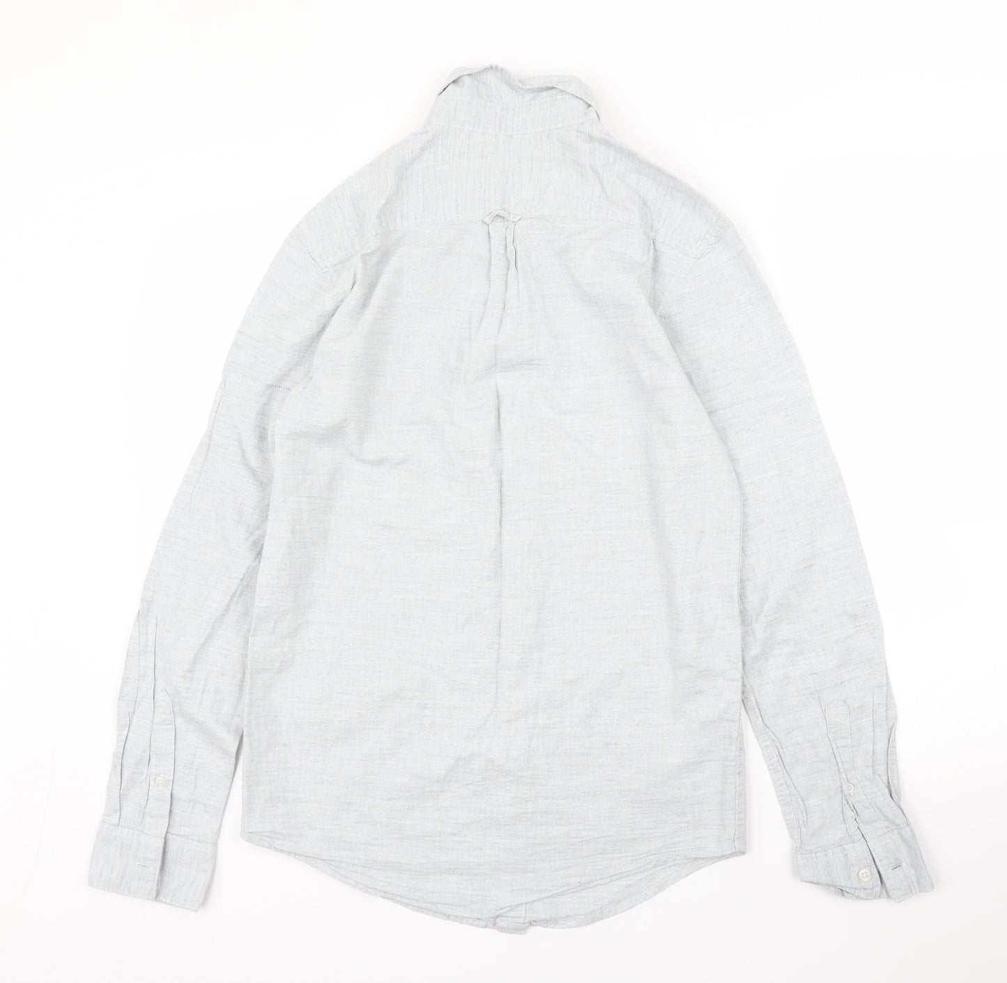 New Look Mens Grey    Button-Up Size S