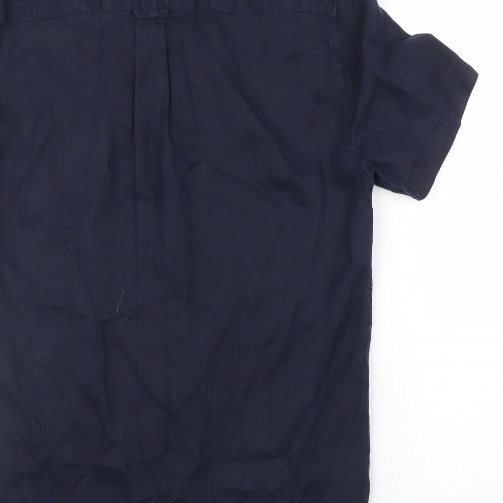 NEXT Mens Blue    Button-Up Size S