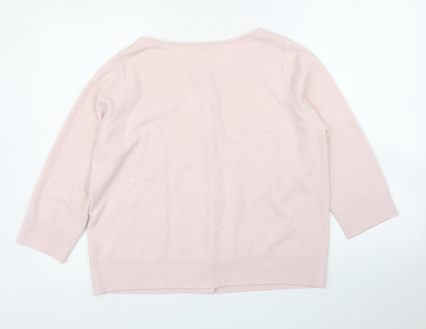 George Womens Pink   Cardigan Jumper Size 20