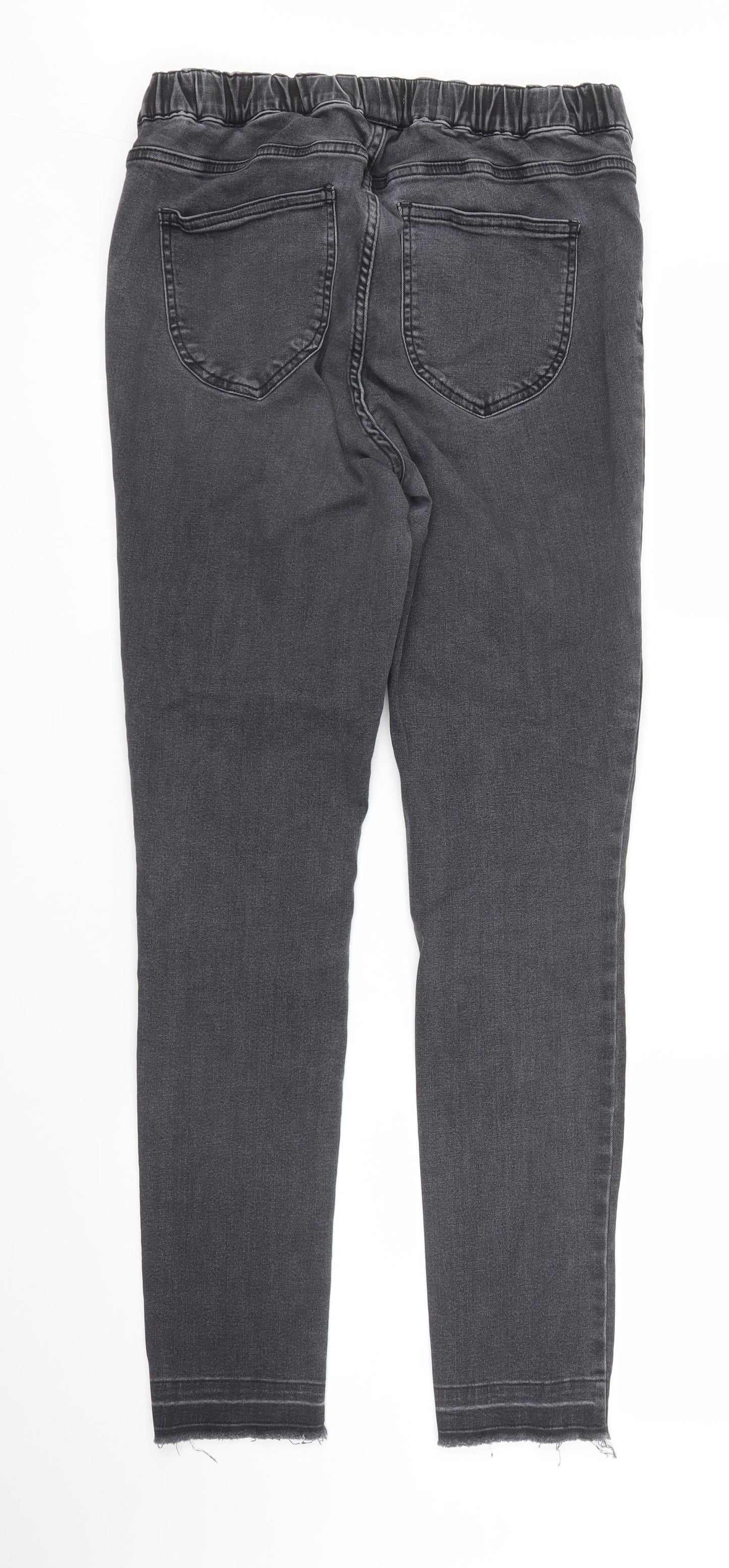 White Stuff Womens Grey  Denim Jegging Jeans Size 14 L28 in